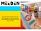 MEEDEN Fluid Metallic Acrylic Paint Set, 6 Vibrant Colors (2 oz, 60 ml), Rich Pigments, Non-Toxic High Flow Art Paints for Artists, Adults, Kids, Beginners, Art Supplies for Canvas Painting